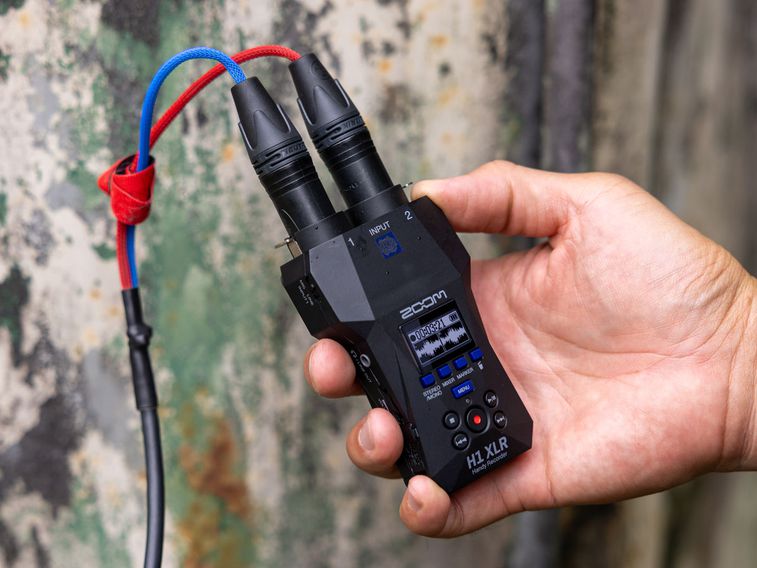 Zoom H1 XLR เครื่องบันทึกทุกอย่าง เครื่องบันทึกเสียงพกพา H1 XLR